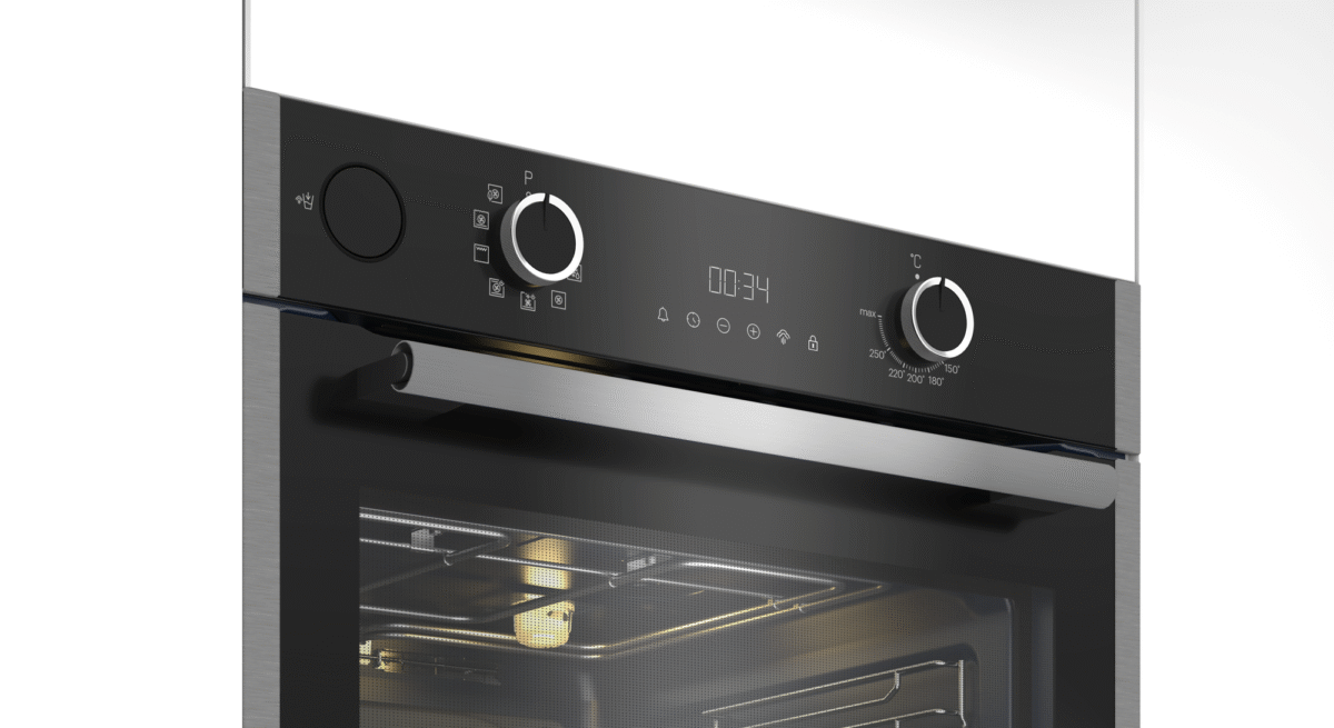 GEBD 12302B Grundig Ankastre Siyah Cam Fırın - Görsel 3