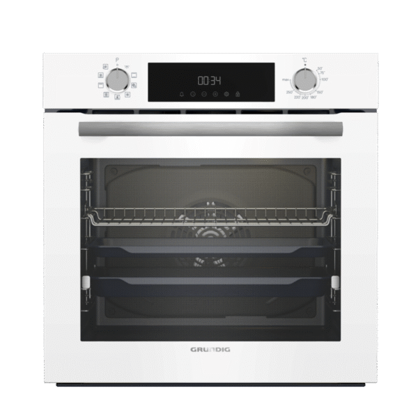 GEBM 12302W Grundig Ankastre Beyaz Cam Fırın