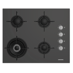 GIGL 622410 GR Grundig Ankastre 65cm Zara Grey Cam Ocak