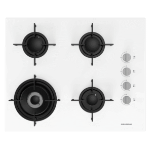 GIGL 622410 W Grundig Ankastre 65cm Beyaz Cam Ocak