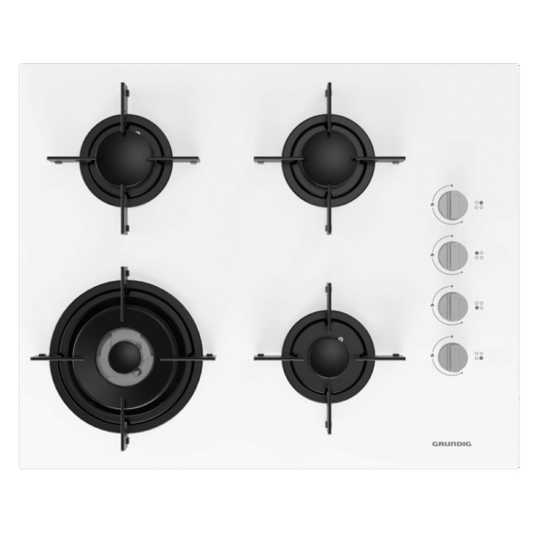 GIGL 622410 W Grundig Ankastre 65cm Beyaz Cam Ocak