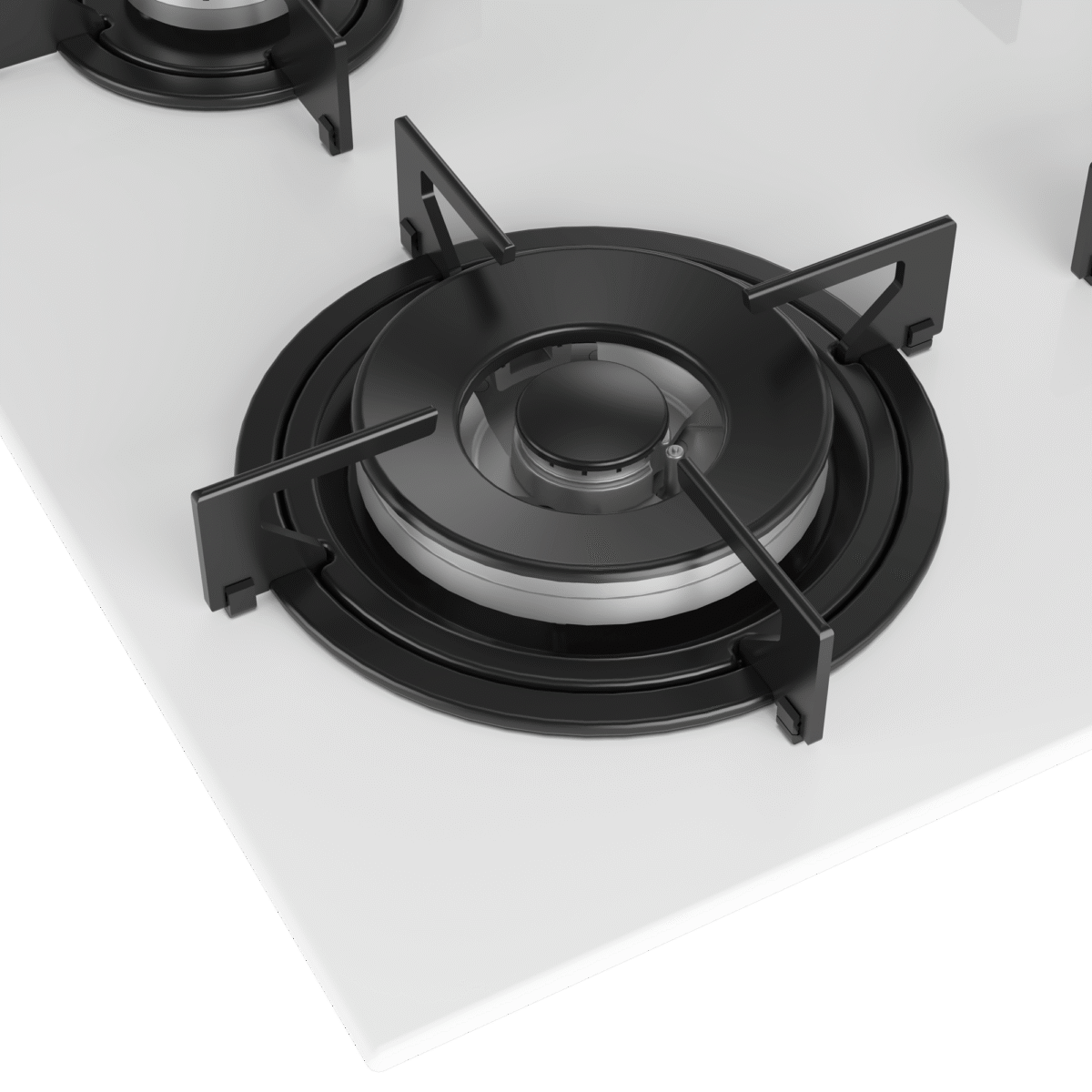 GIGL 622410 W Grundig Ankastre 65cm Beyaz Cam Ocak - Görsel 6